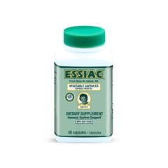 Essiac tea capsules front view for daily wellness support