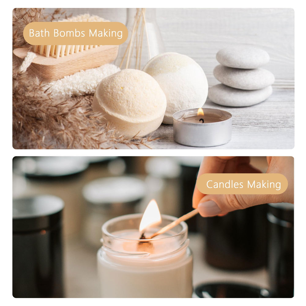 ESSLux DIY bath bombs with agarwood oil for soothing routines.