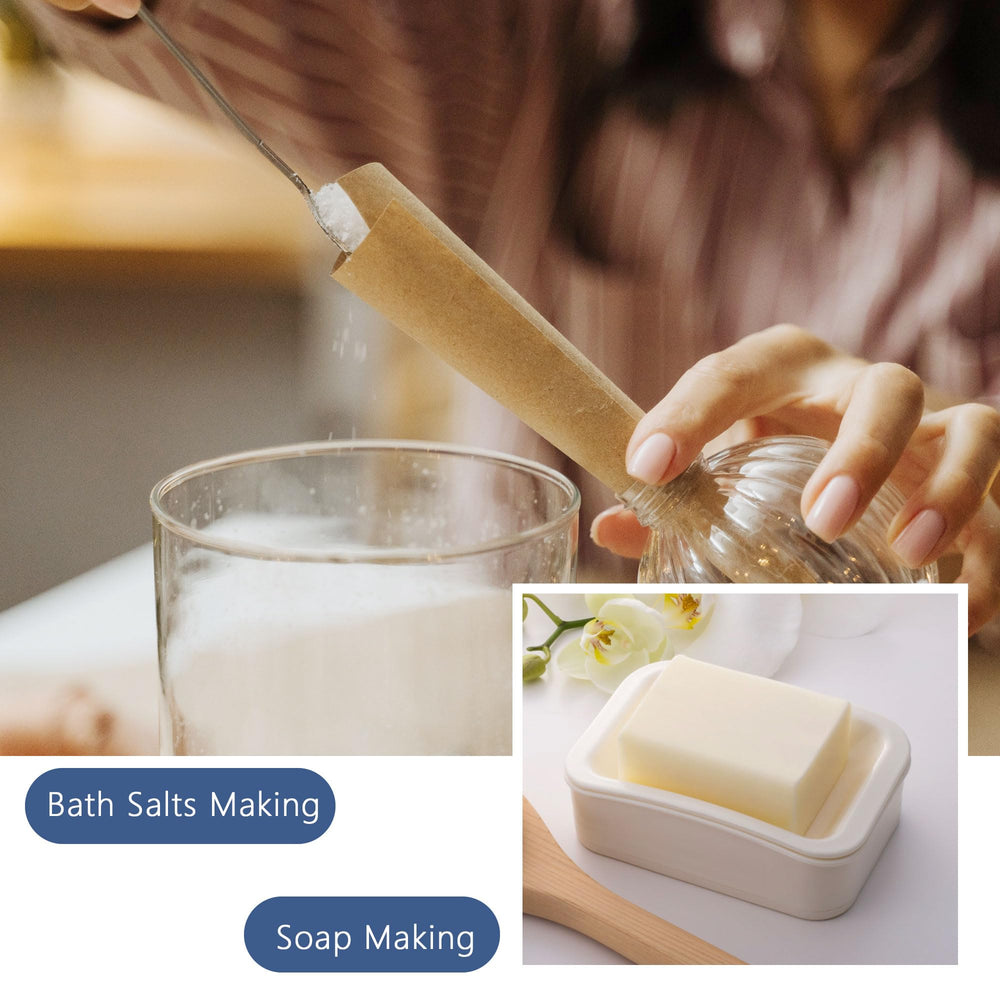 ESSLUX candle-making oil ready to blend into scented candles.
