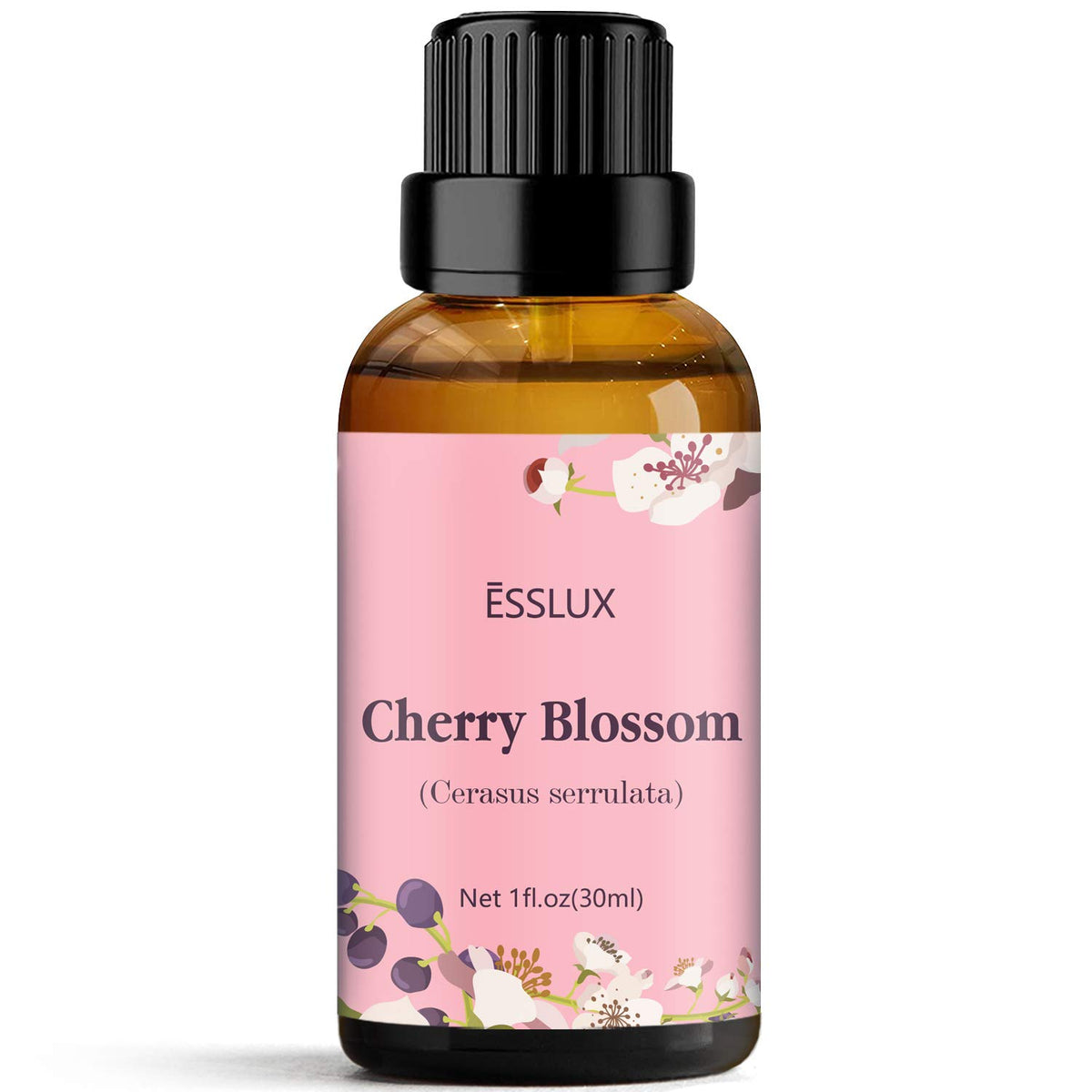 ESSLUX Cherry Blossom Oil bottle with dropper for easy diffusion