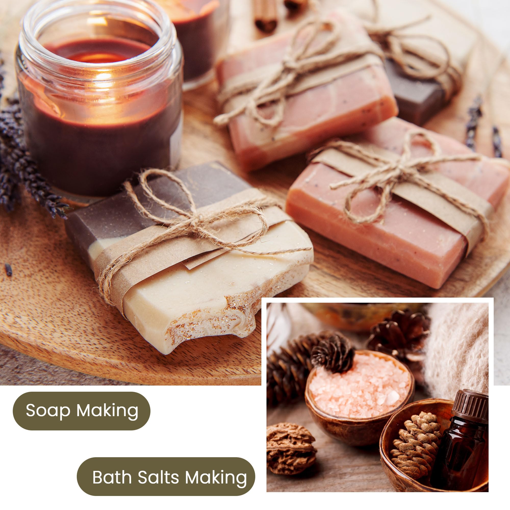 ESSLUX Fireplace Fragrance Oil for candle making with rich textures