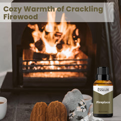 ESSLUX Fireplace Fragrance Oil pour scene for candle and soap projects