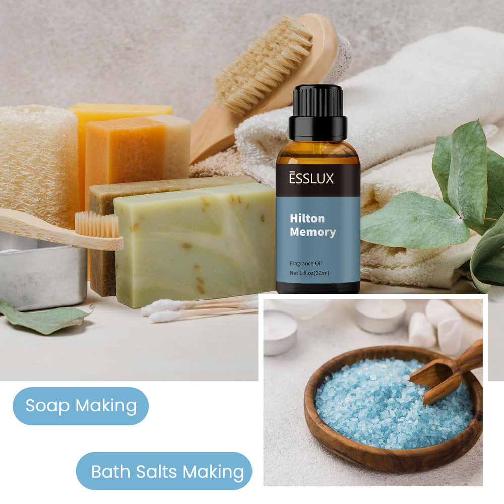 ESSLux Hilton Memory candle soap making ready for crafts and DIY projects.