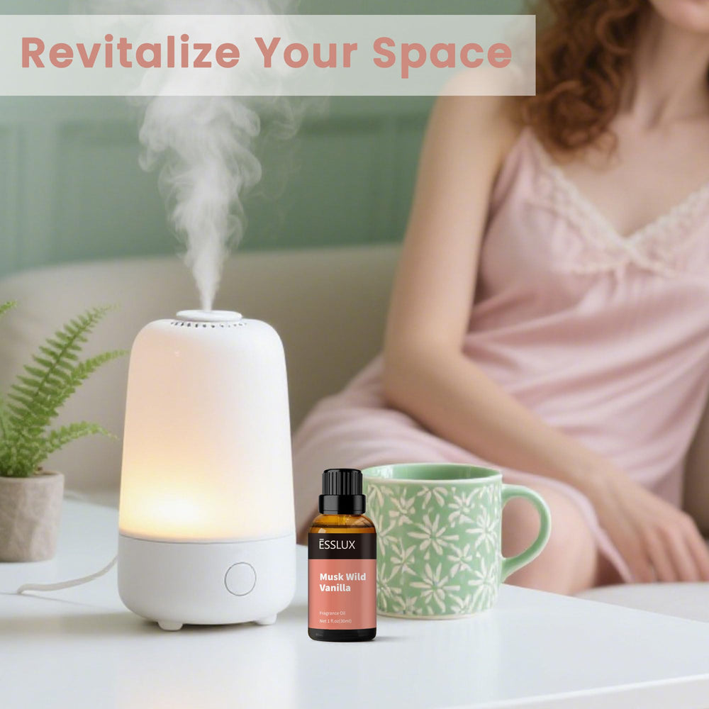 ESSLux Musk Wild Vanilla room spray for quick home refresh