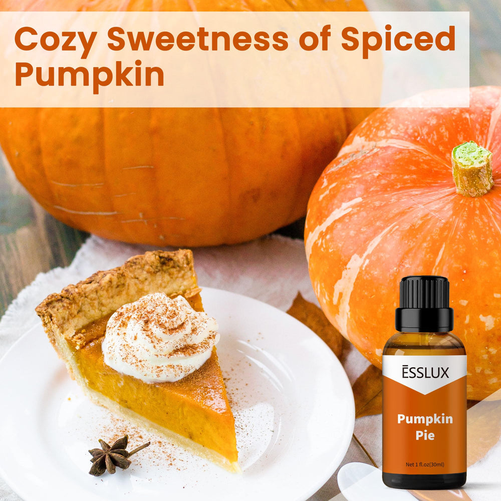 Diffuser setup featuring ESSLUX Pumpkin Pie for autumn ambience.