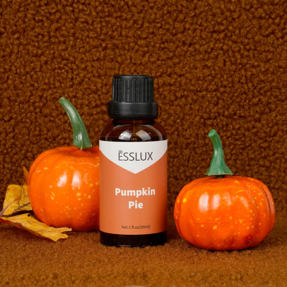 Humidifier use with ESSLUX Pumpkin Pie fragrance for refreshed air.