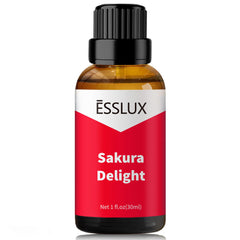ESSLux Sakura Delight bottle pour—precise aroma for diffusers.