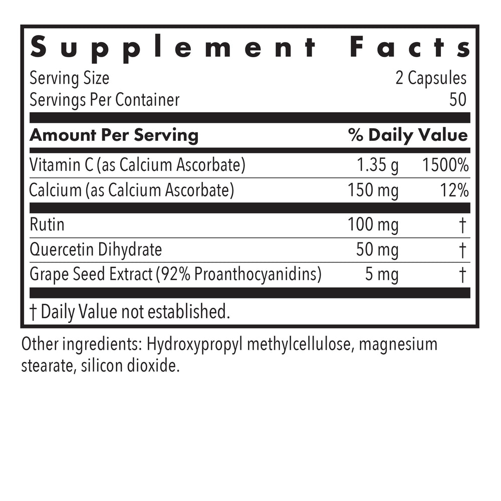 Graphic showing Esterol bioflavonoids for antioxidant and vascular support.