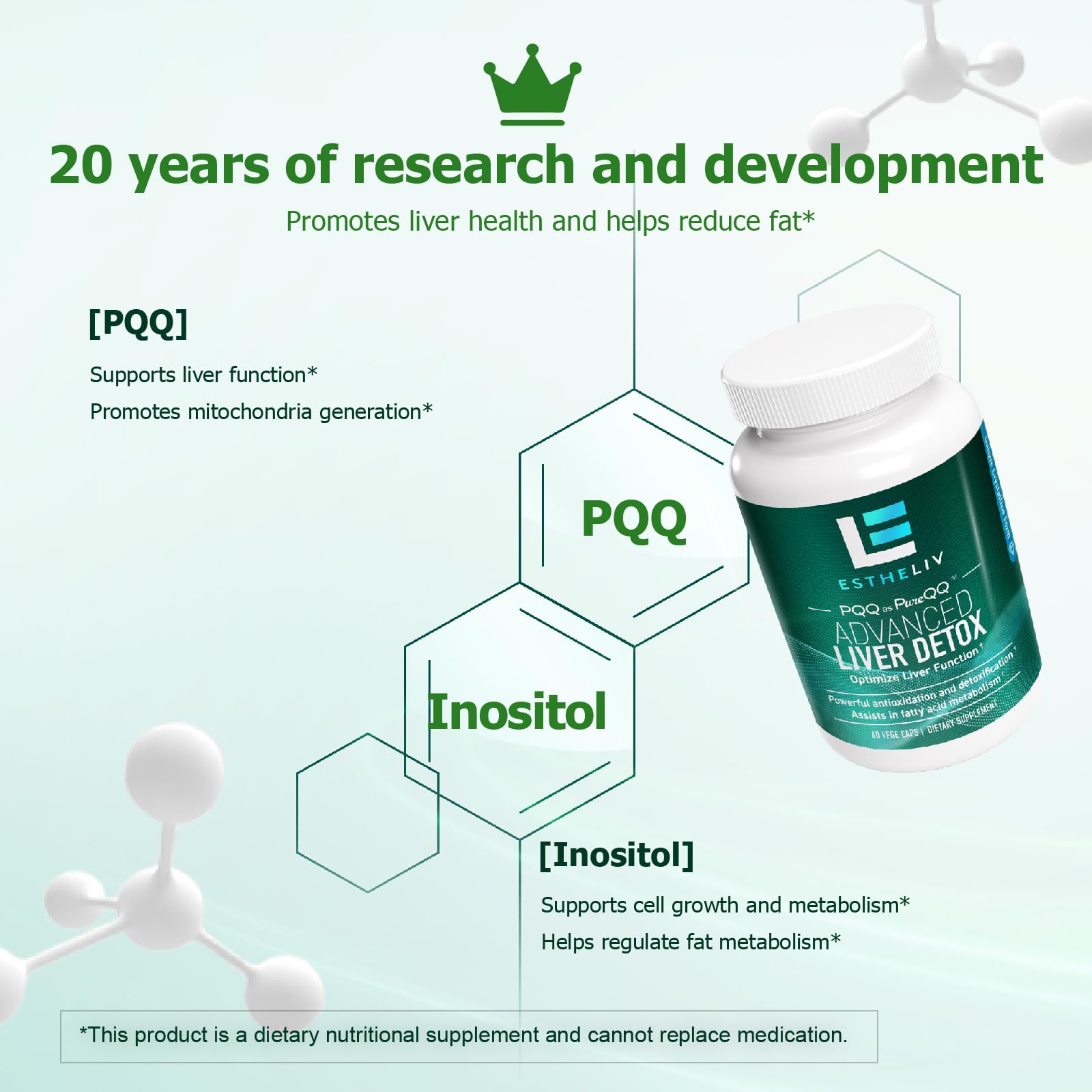 ESTHELIV packaging box reflects high-end GMP-certified quality.