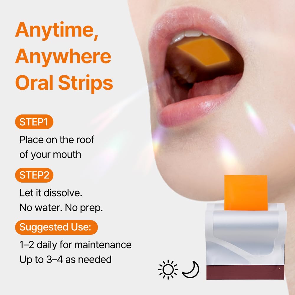 ESTHER FORMULA liposomal strip travel-friendly packaging supports routines.
