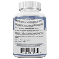 Estrohalt Hashicare bottle on kitchen counter in a wellness routine setup