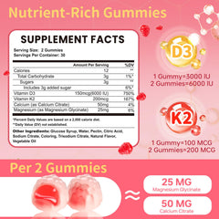 Esverco gummies close-up pack highlighting raspberry flavor and vegan formula.