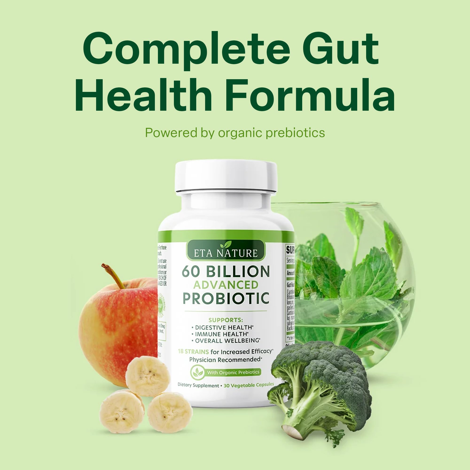 Capsules ready for daily use in a morning routine