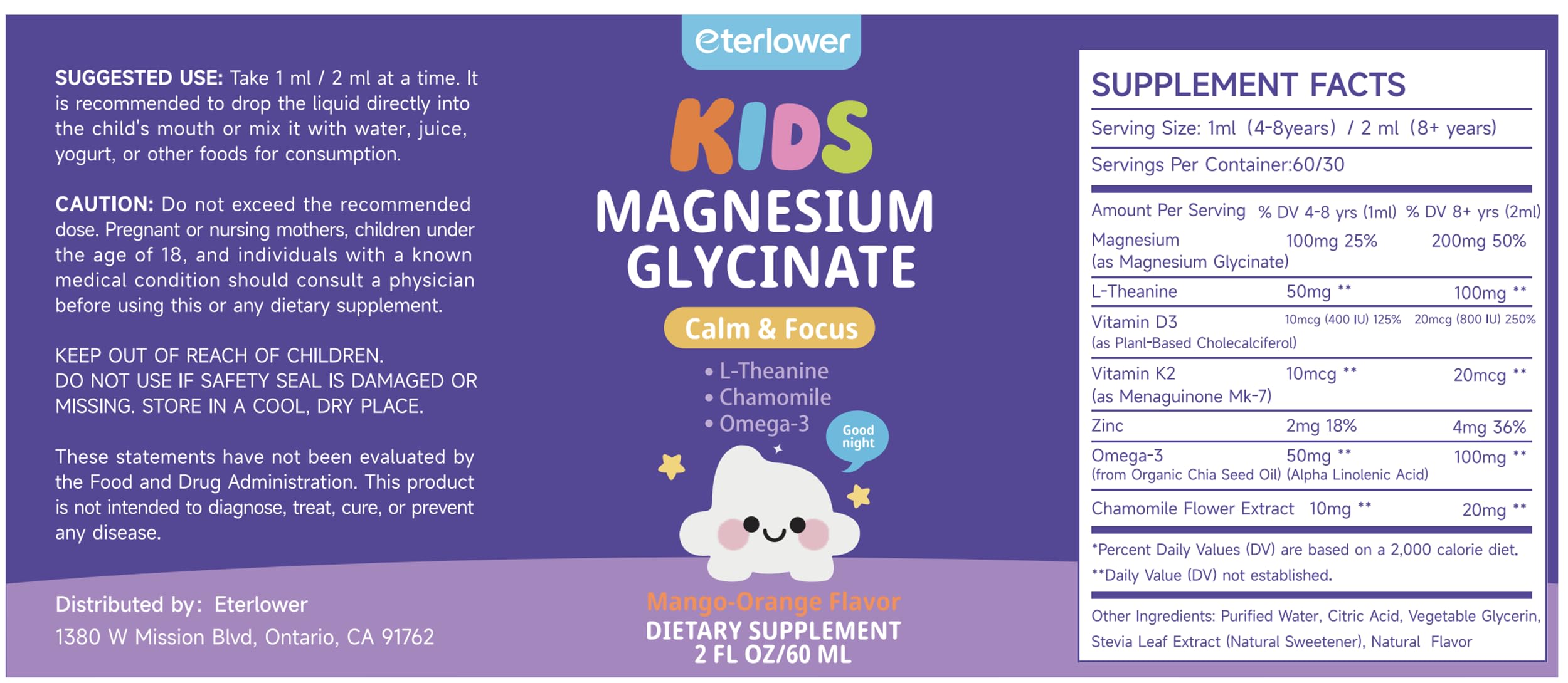 Eterlower kid-friendly bottle on breakfast table during morning routine.