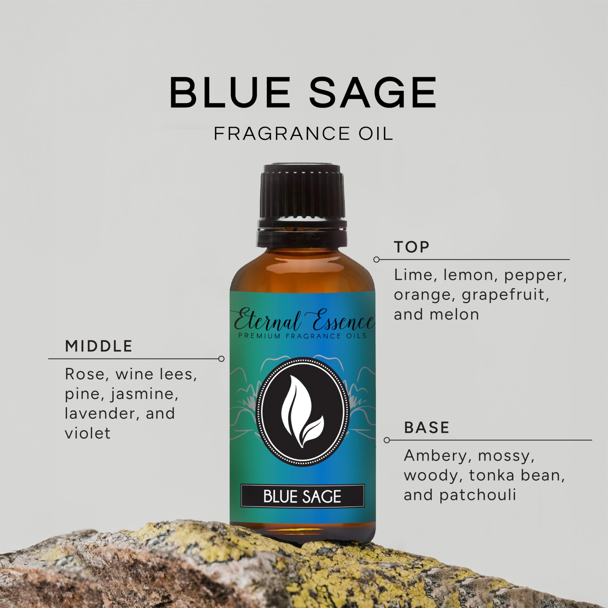 Eternal Essence Blue Sage diffuser ready oil for room aroma