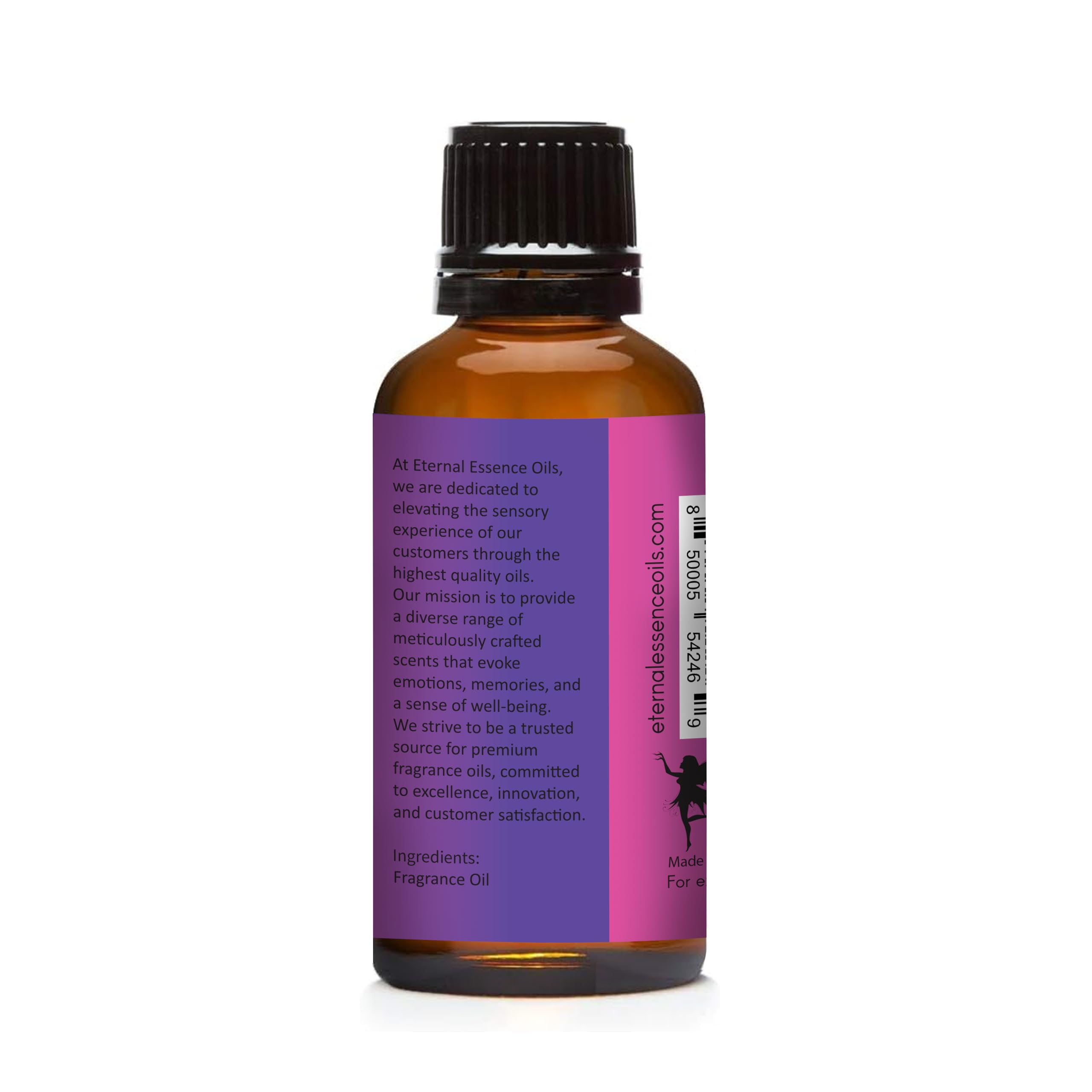 Eternal Essence Oils Dragonfruit Berry packaging shows amber bottle and seal.