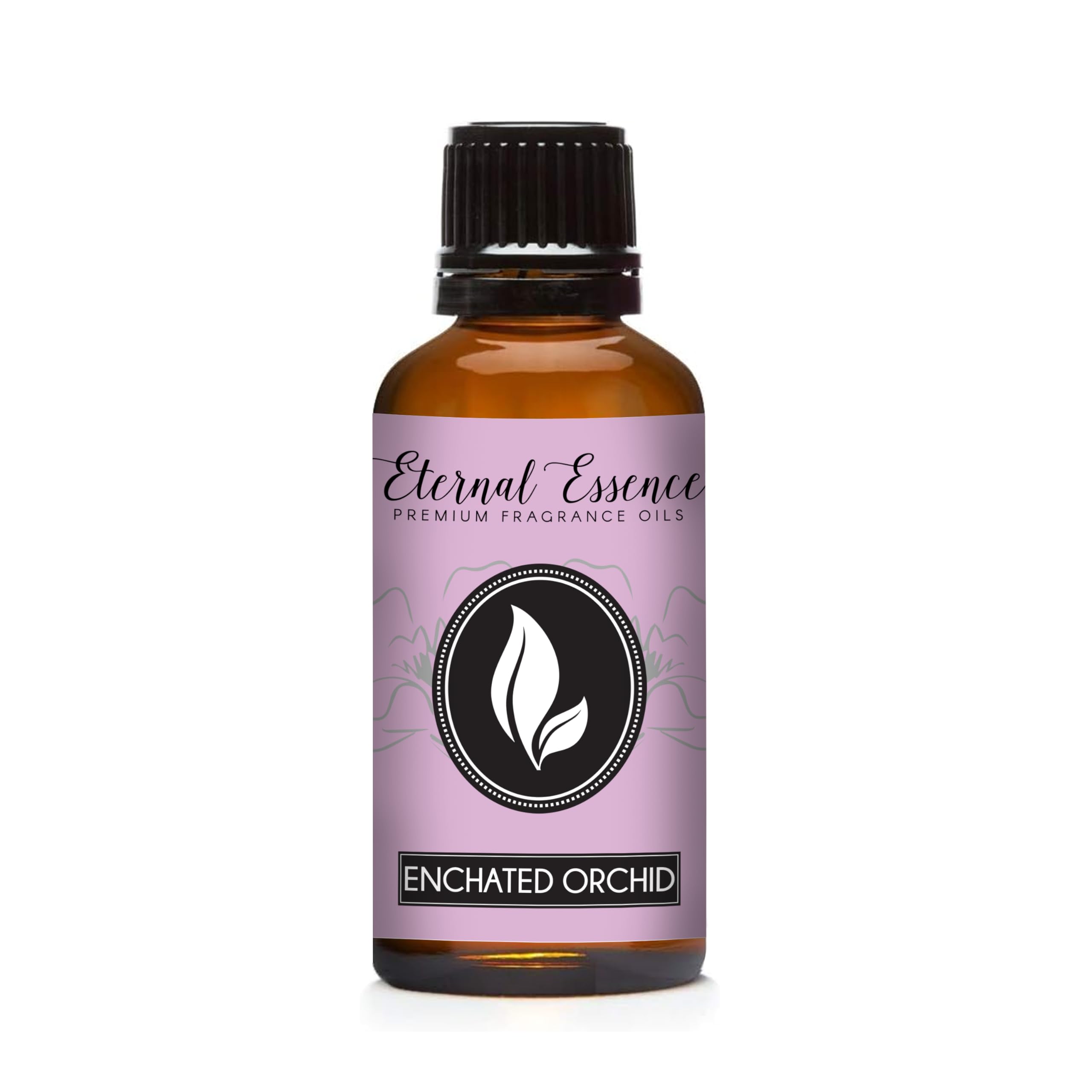 Eternal Essence Oils Enchanted Orchid bottle with dropper for precise fragrance drops