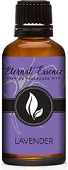 Eternal Essence Oils Lavender 30ml bottle; ideal for candles and soaps.