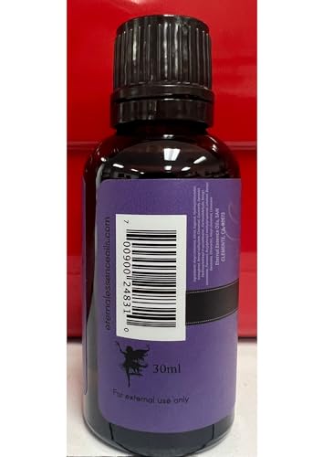 Eternal Essence lavender fragrance oil bottle; versatile for soaps and bath products.