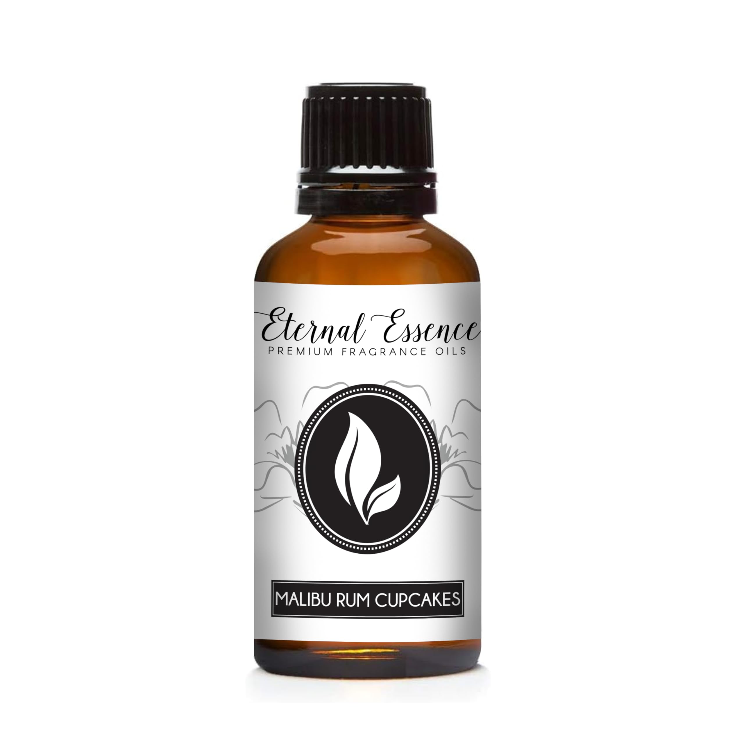 Eternal Essence Oils Malibu Rum Cupcake bottle with dropper for precise usage.
