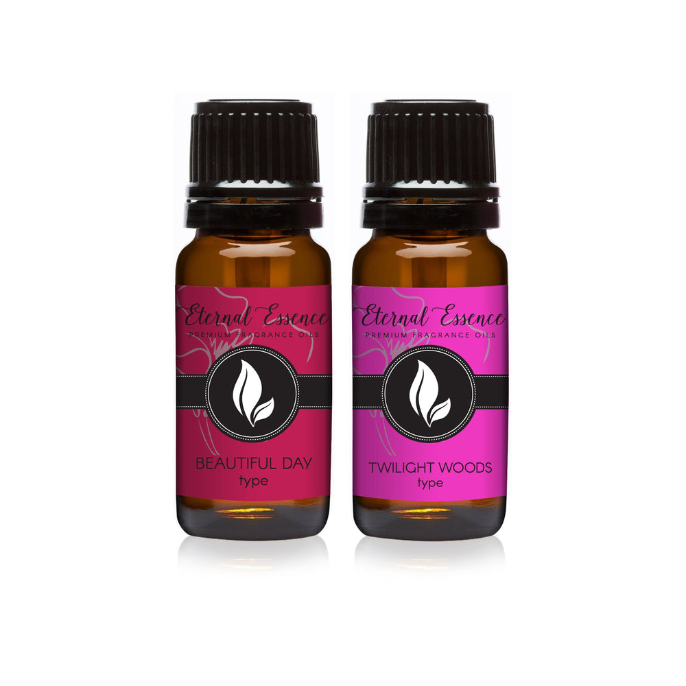 Eternal Essence Oils Beautiful Day 10ml bottle pour for soft floral aroma in crafts.