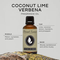 Eternal Essence Oils Coconut Lime Verbena pack 2 ready for gifting or storage