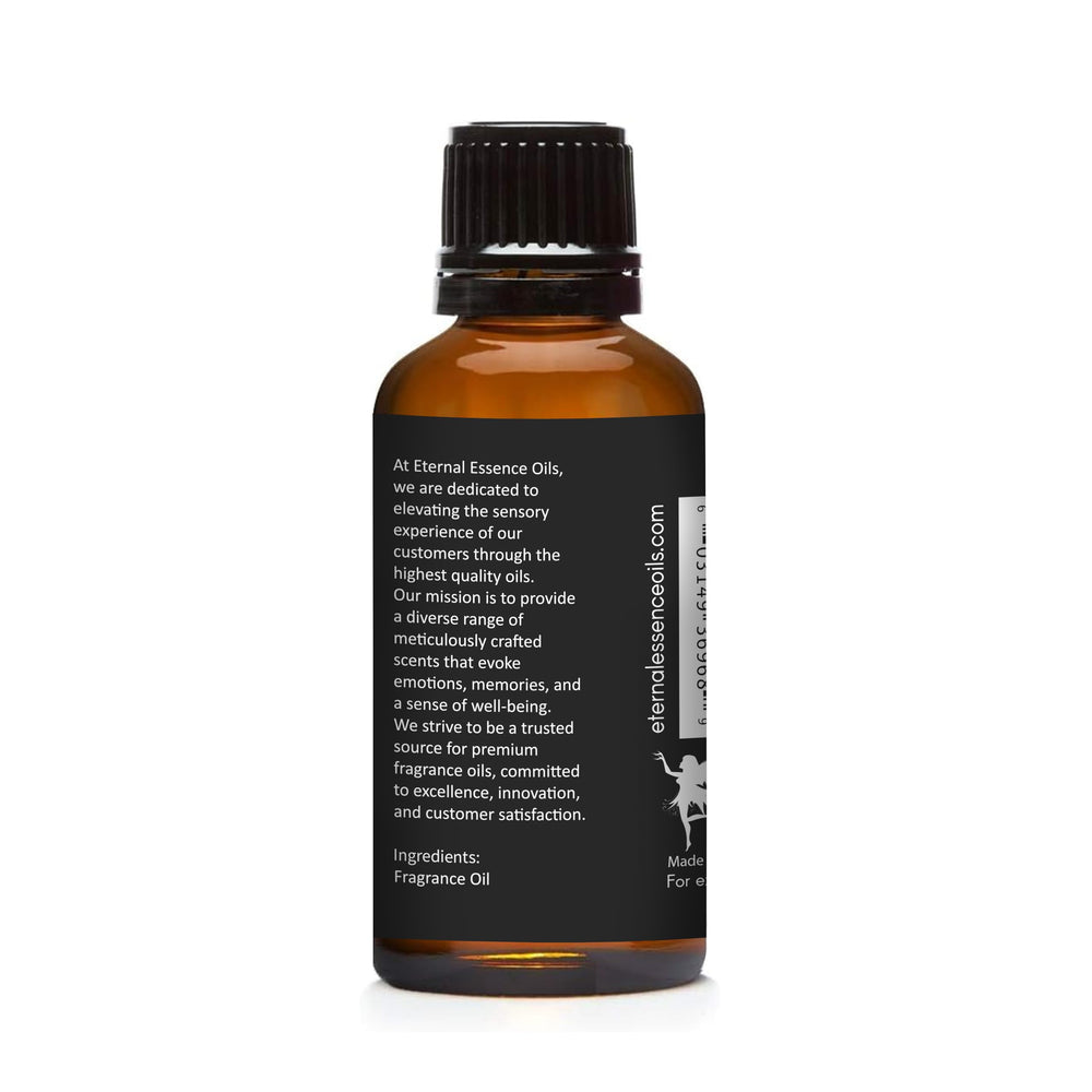 Eternal Essence Oils Dragons Blood fragrance bottle captures warm amber woody aroma.