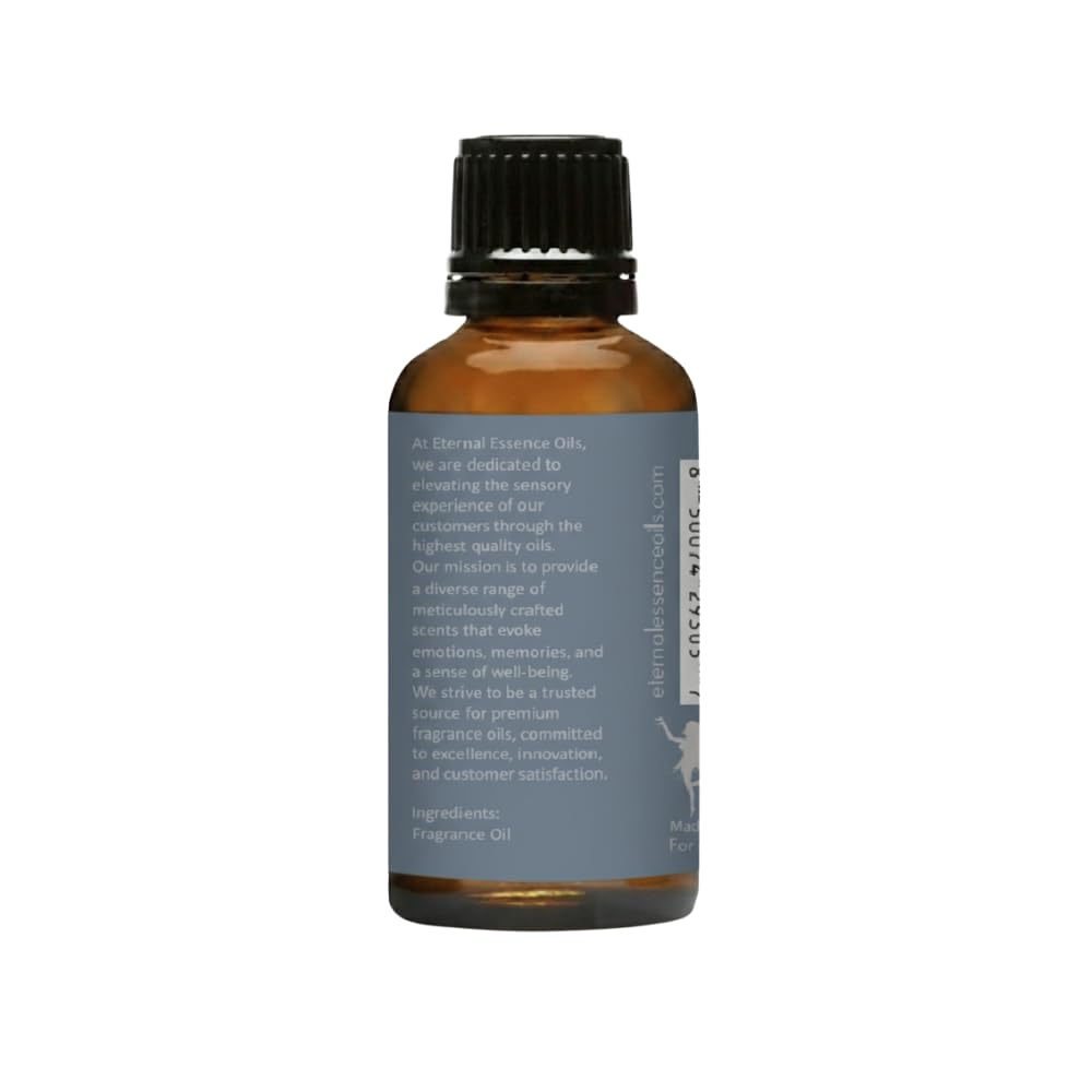 Eternal Essence Oils Dry Gin & Cypress amber bottle highlights premium storage and long-lasting aroma for diffusers