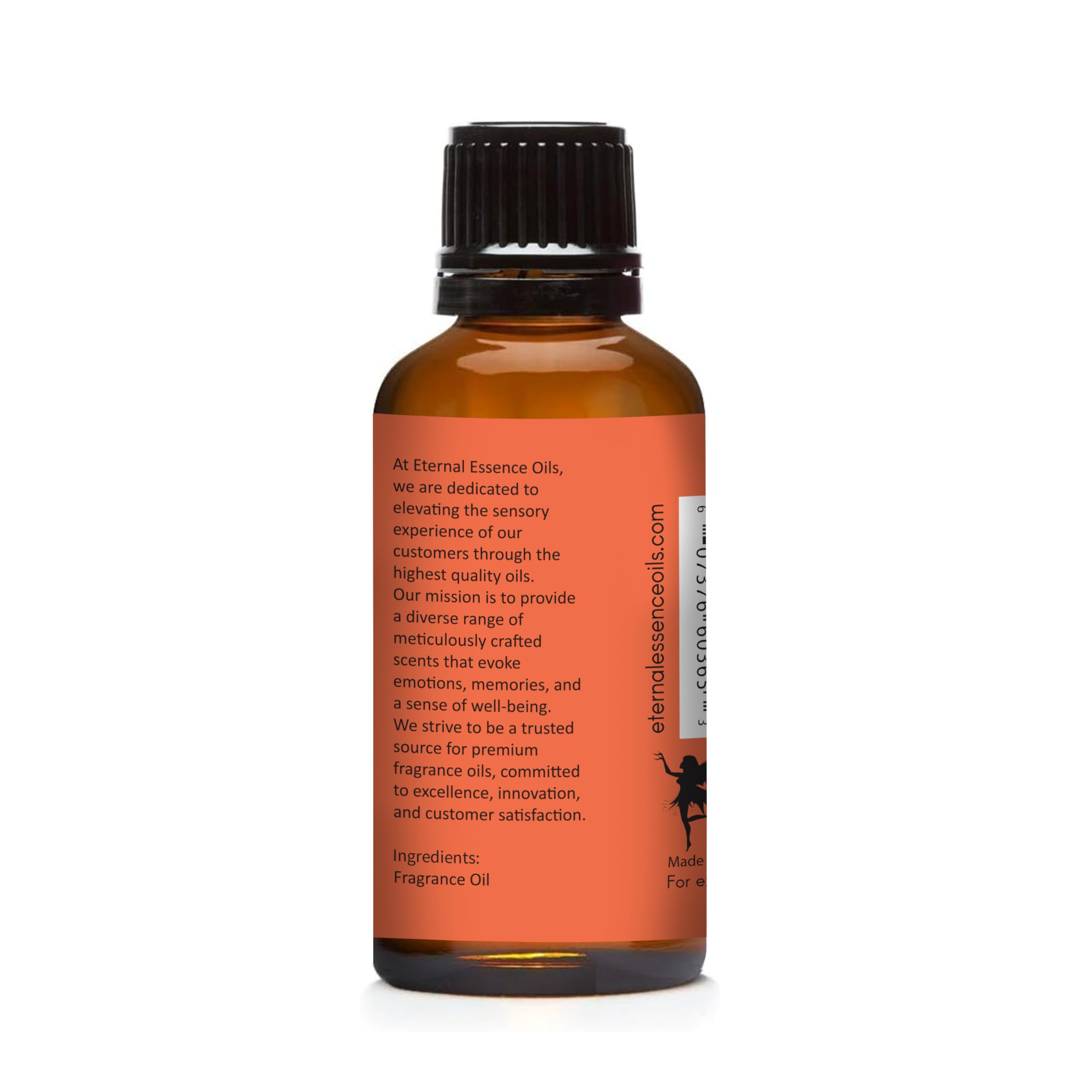 Eternal Essence Oils Happy Men bottle for massage oils and skin care blends.