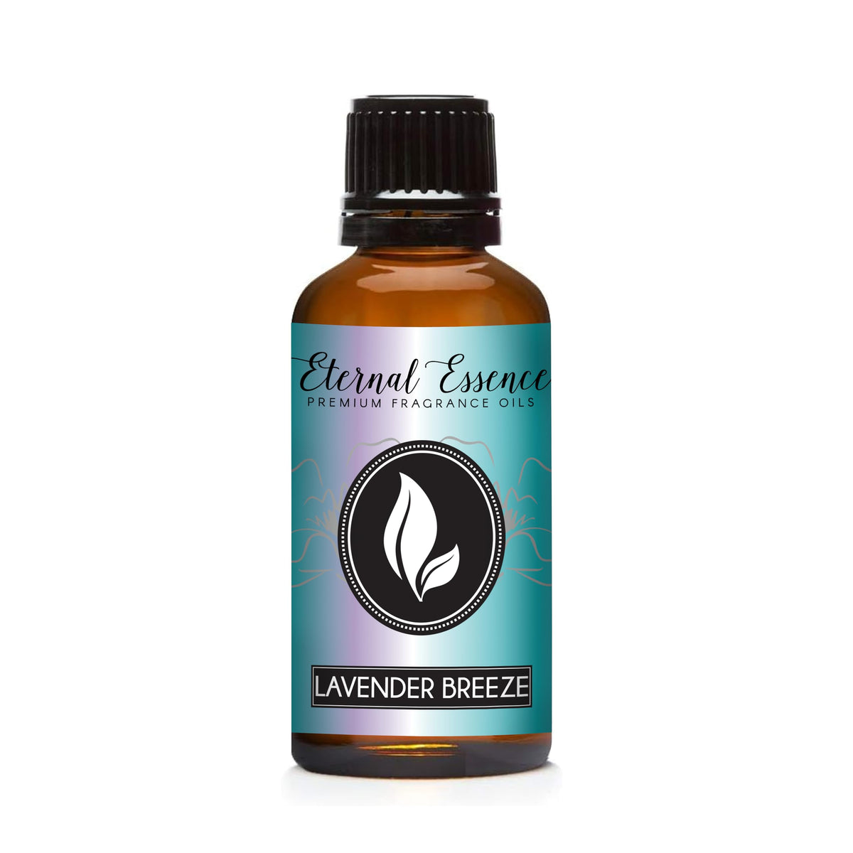 Eternal Essence Oils Lavender Breeze bottle closeup for diffuser-ready fragrance.