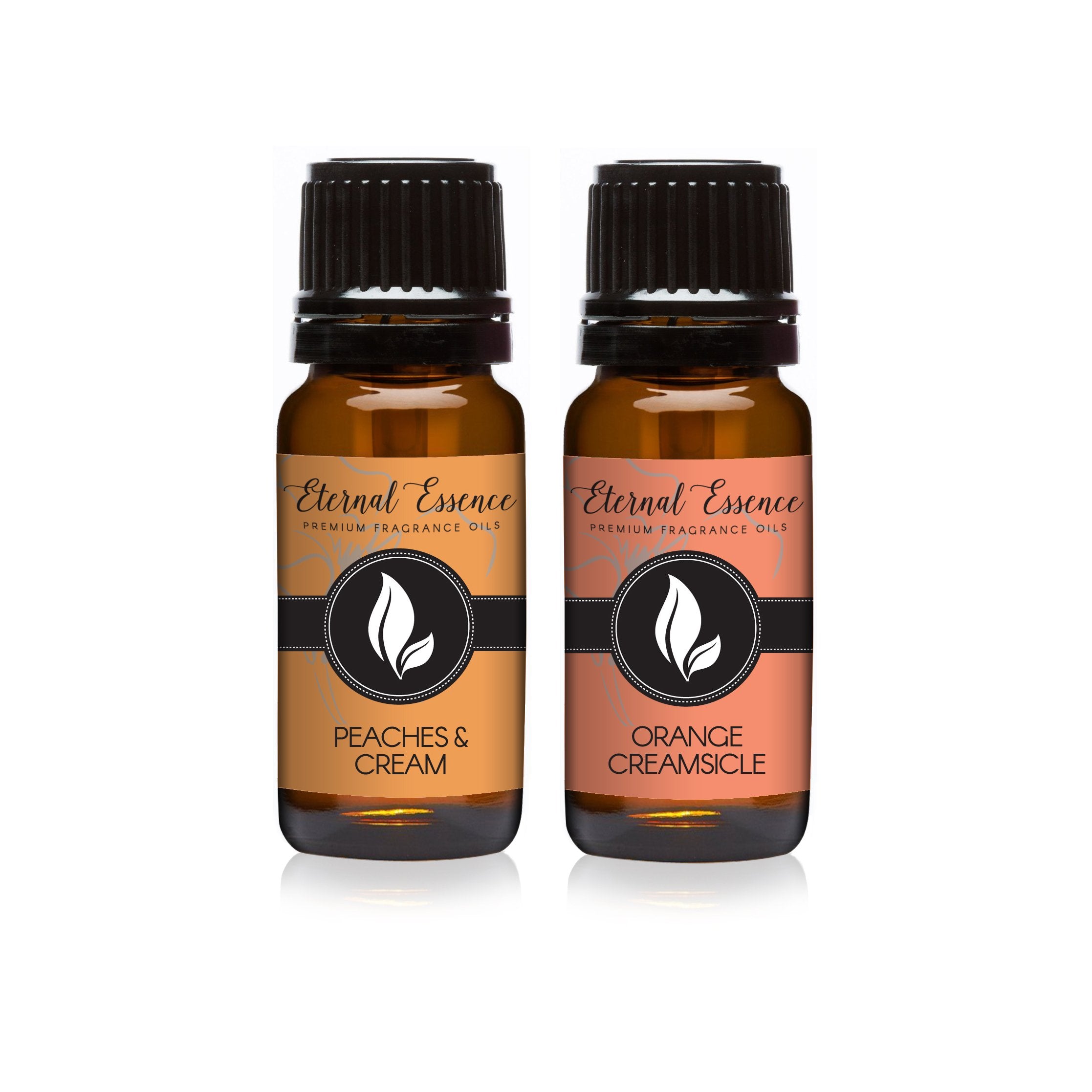 Eternal Essence Oils Peaches & Cream 10ml bottle adds warm fruity notes to diffusers and handmade soaps.