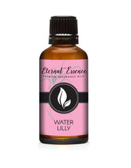 Eternal Essence Oils Water Lily bottle pour for easy candle and soap scenting.