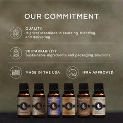 Patchouli fragrance oil packaging supports safe, external-use applications.