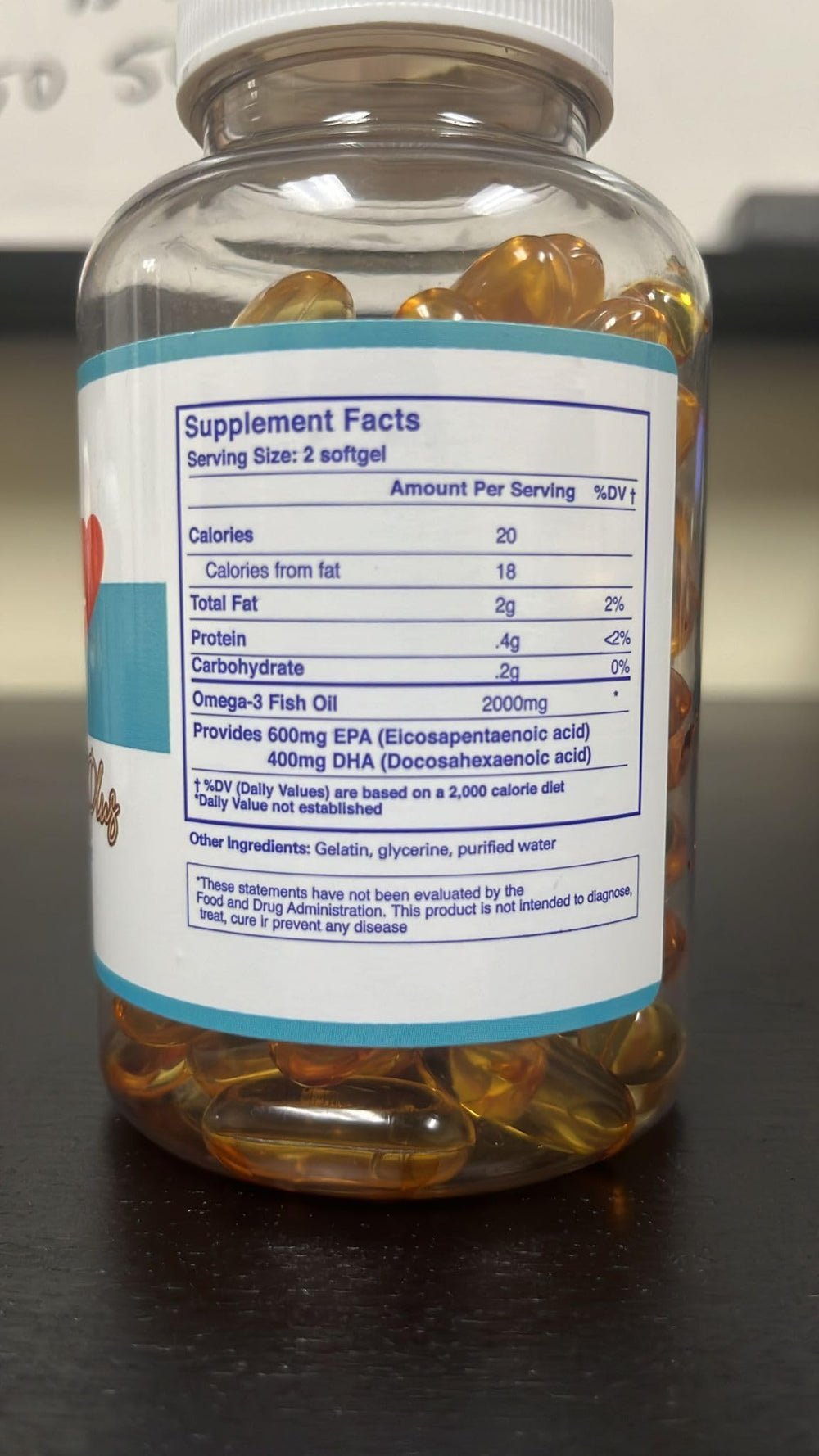 Eternal Spirit Beauty Omega-3 softgels close-up for easy daily intake.