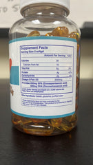 Eternal Spirit Beauty Omega-3 softgels close-up for easy daily intake.