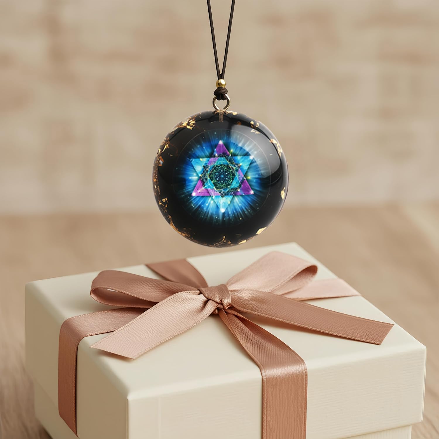 EternalOrgone decorative energy pendant adds subtle ambience to home or office