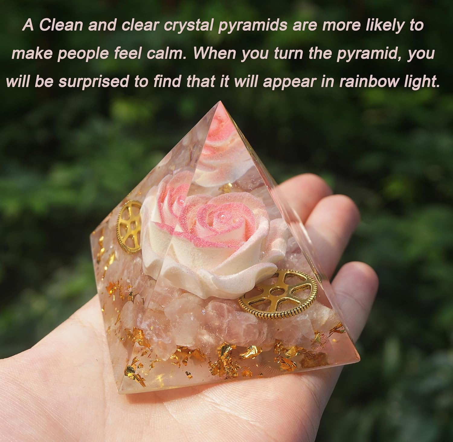 EternalOrgone gift-ready pyramid ideal for birthdays or holidays.