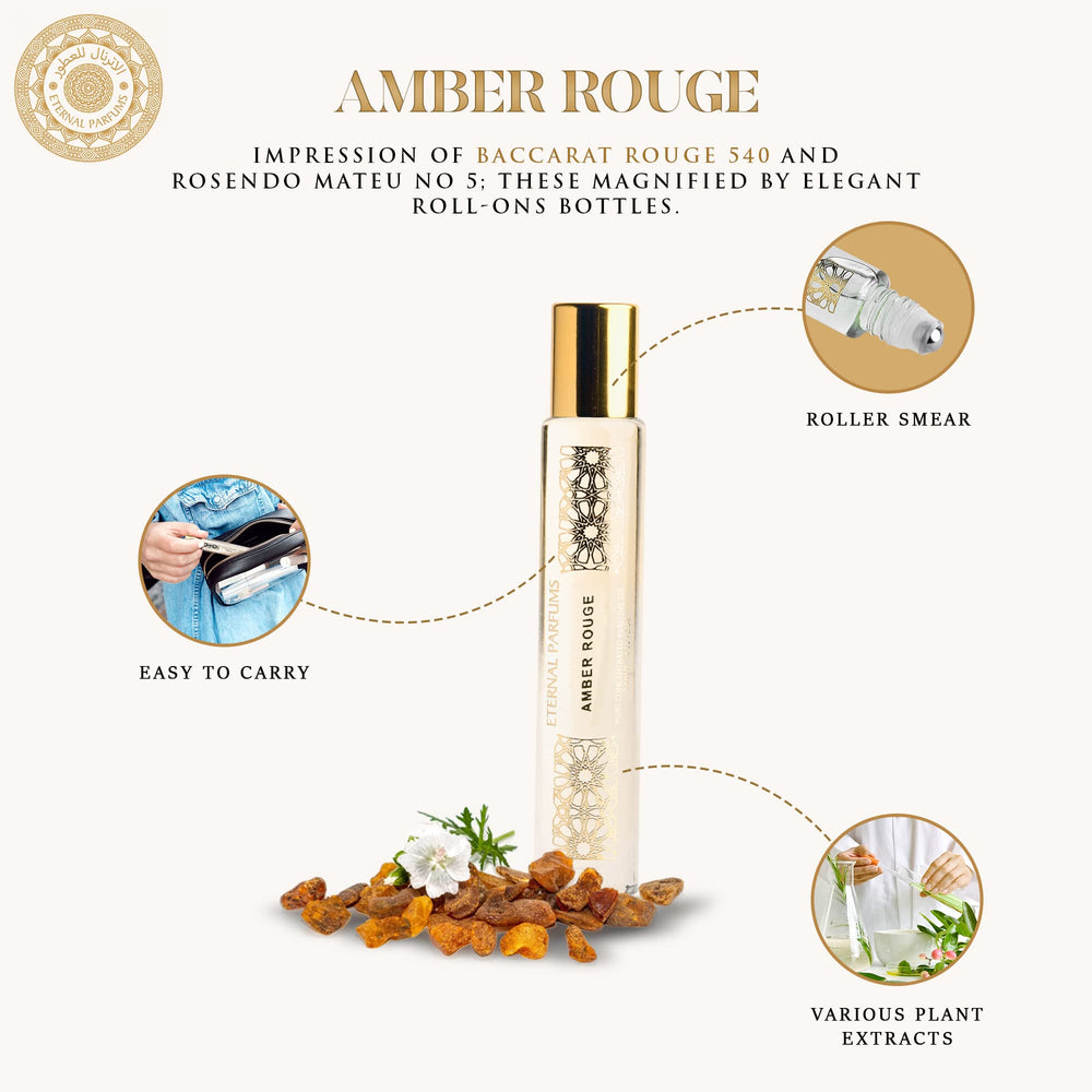 Eternal Parfums Dubai-inspired packaging hints at luxury fragrance.