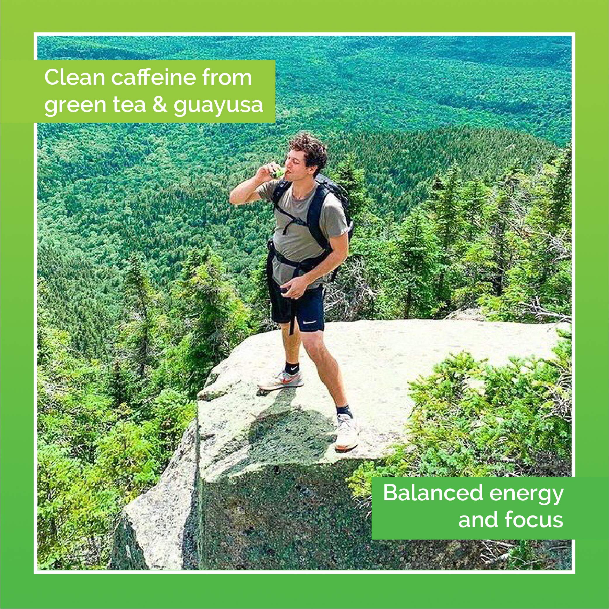 Ethan's Organic Clean Energy Shot 2oz pack label emphasizes gluten-free, kosher vegan