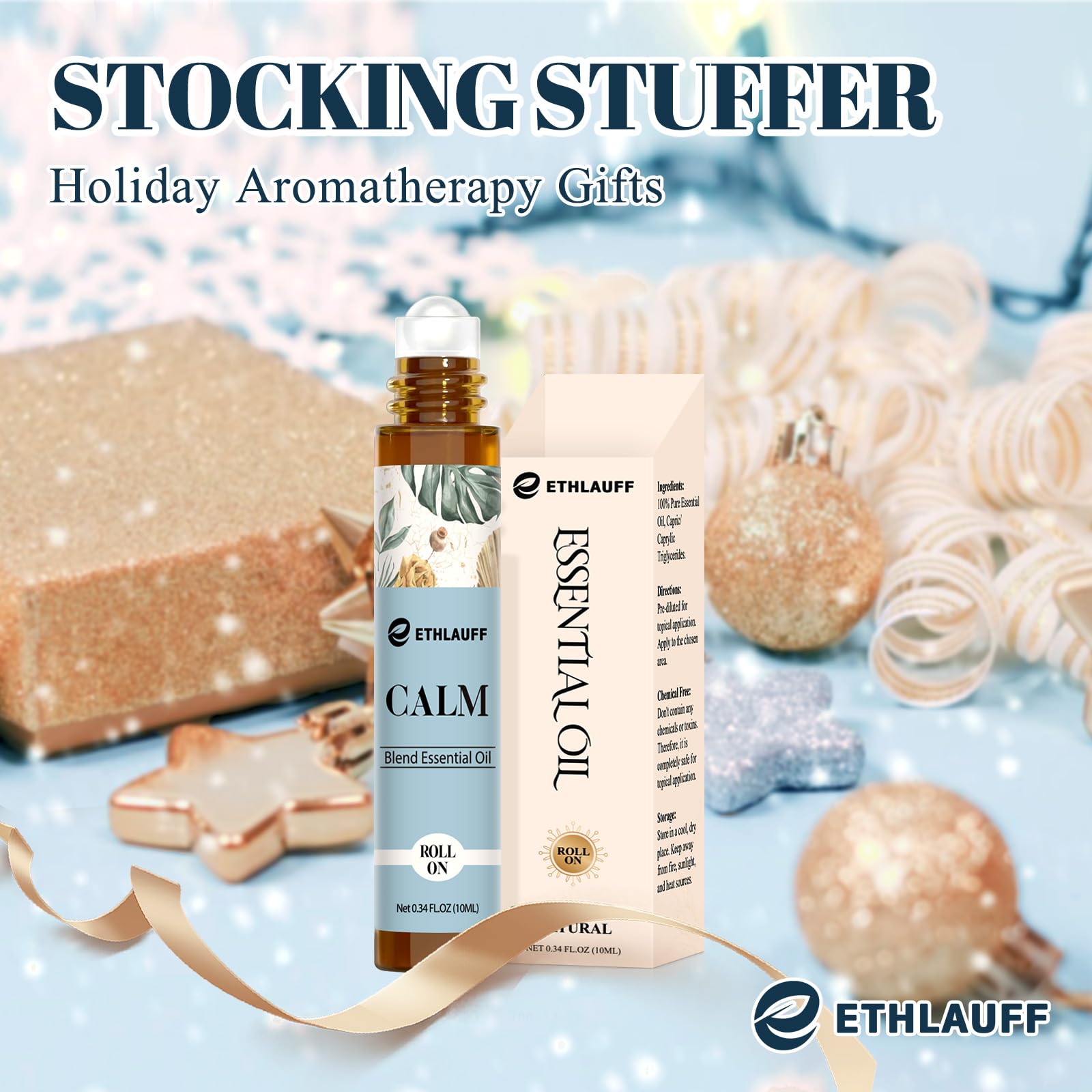 Ethlauff Calm gift-ready packaging presented as a thoughtful self-care present.