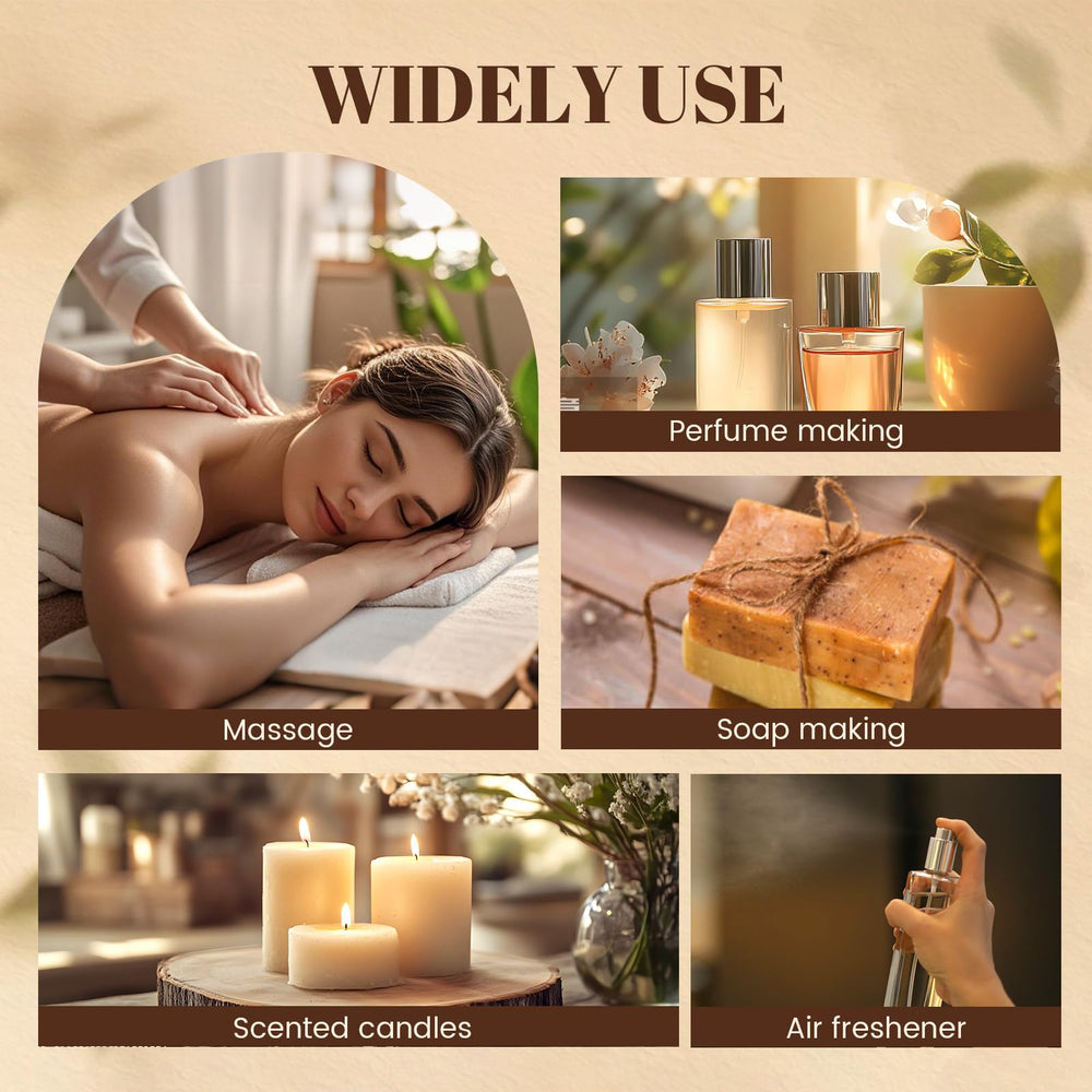 Ethlauff Essential Oil Set for bath bombs enhancing spa-like moments at home
