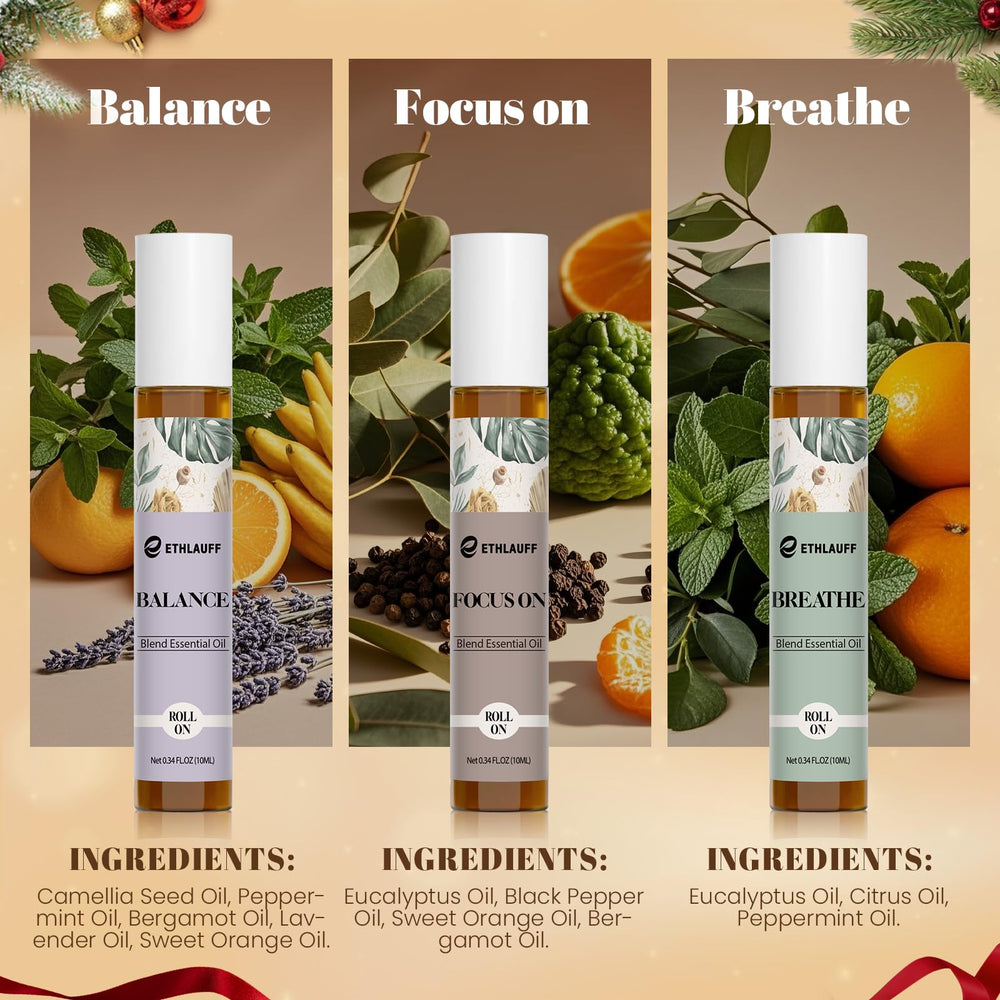 Ethlauff Focus on roll-on bottle helps maintain attention during work.