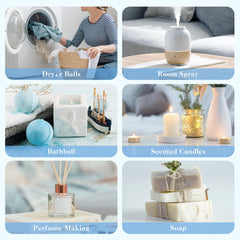 Ethlauff Linen spray companion with six clean scents