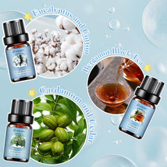 Ethlauff Wool dryer balls paired with oils for lasting fragrance