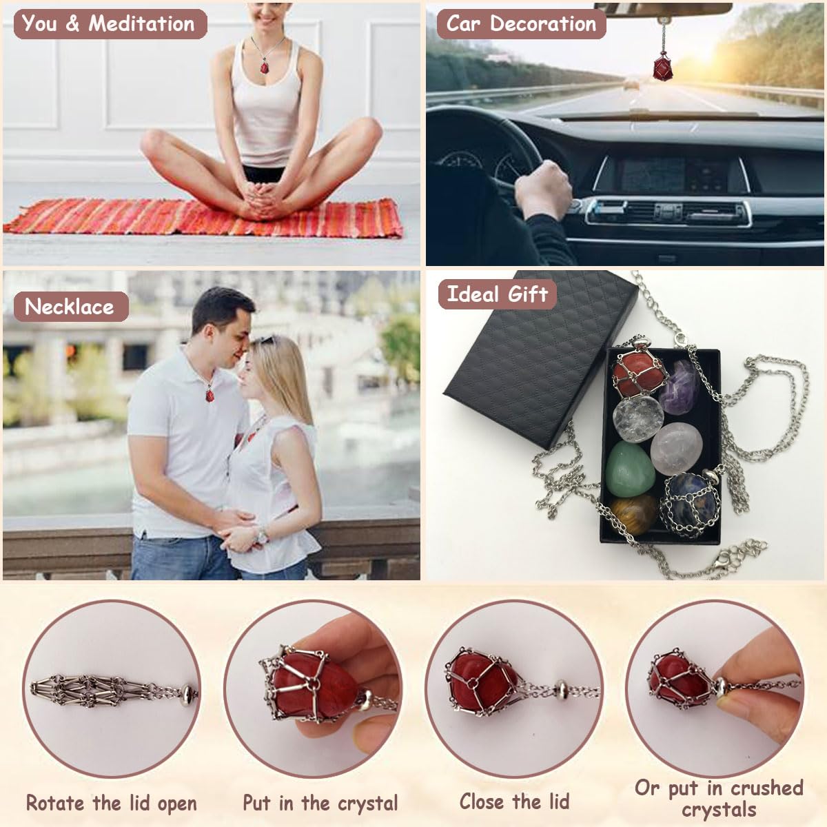 ETNshine&Guang home decor display adds tranquil energy to any room