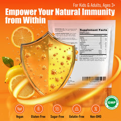 Kids enjoying chewed Etta Vita NAC gummies for daily immune support.