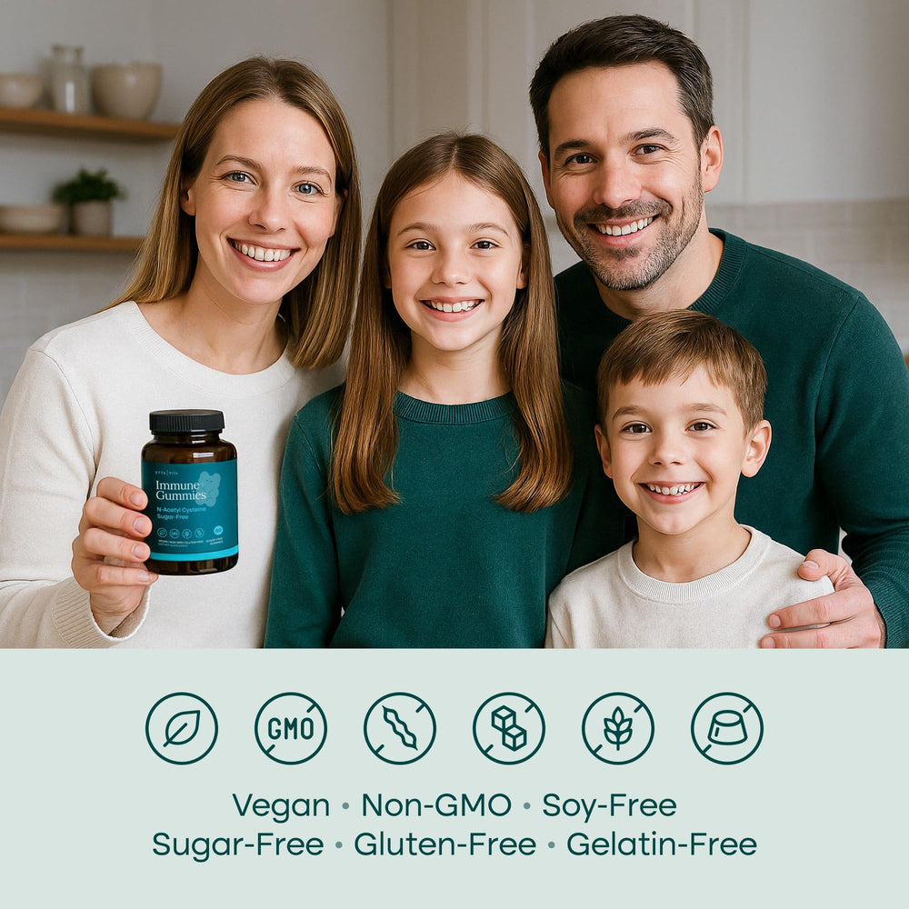 Etta Vita NAC gummies kids flavor with kid-friendly taste for family routine
