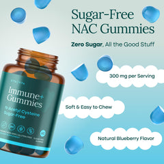 Etta Vita NAC gummies with MCT oil coating demonstrate enhanced absorption in a soft chew