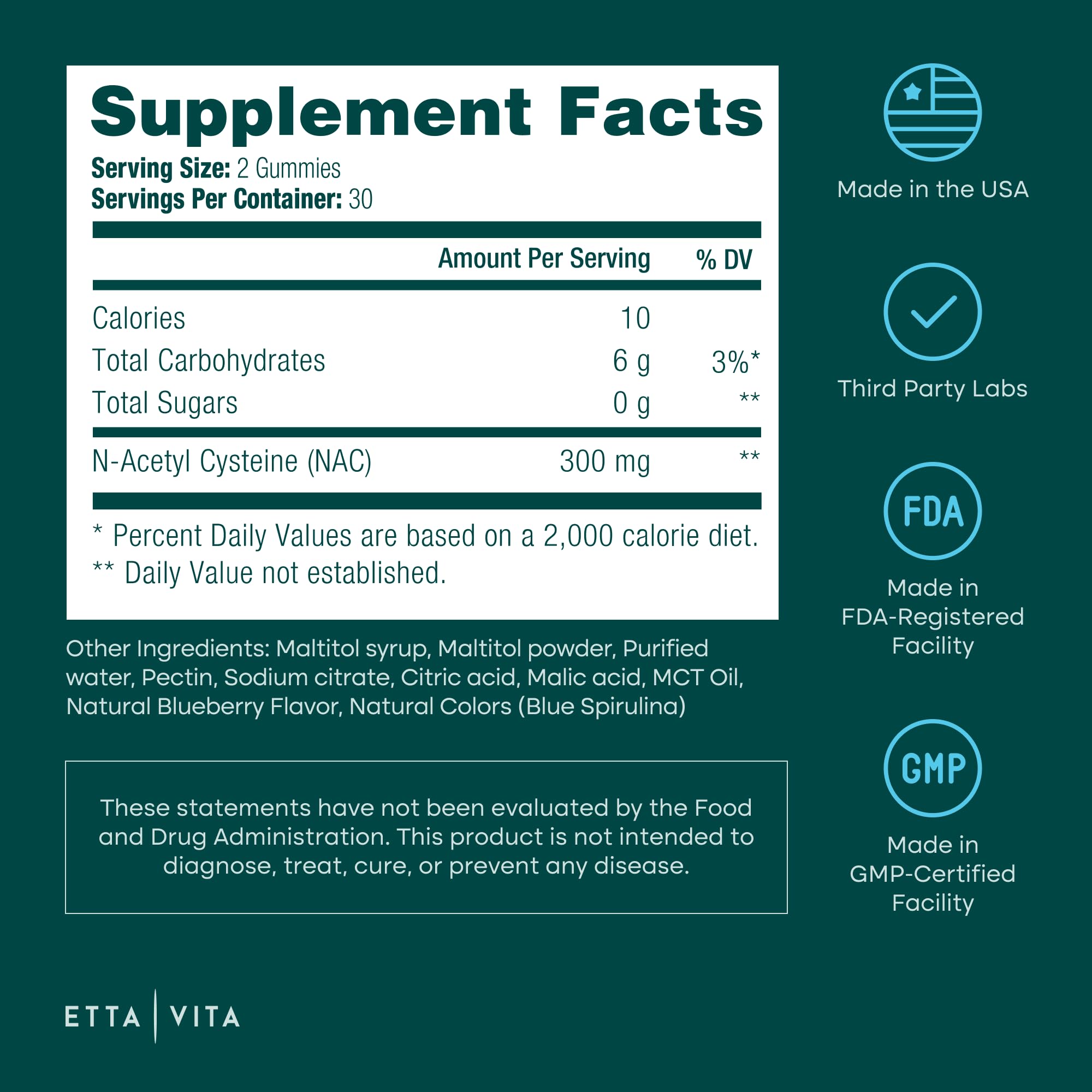 Etta Vita NAC gummies on-the-go in daily routine for travel-friendly wellness