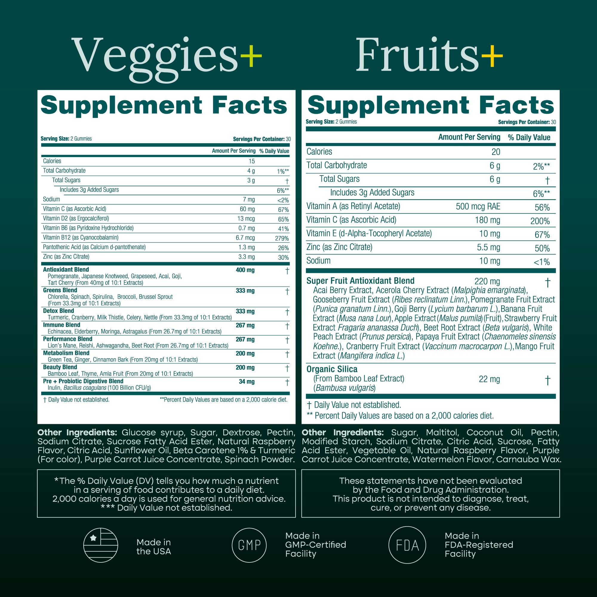 Etta Vita label: Non-GMO and gluten-free for clean, plant-based nutrition.